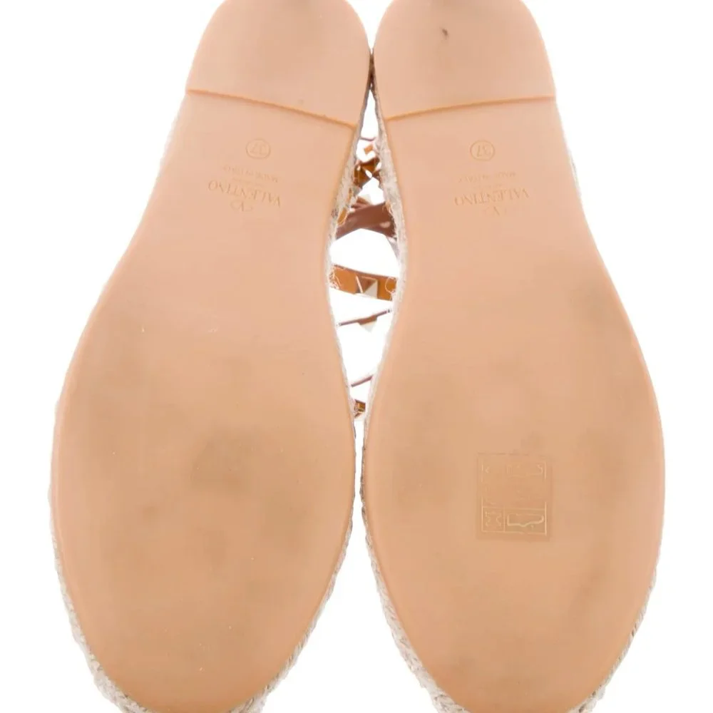 VALENTINO Rockstud Round-Toe Espadrilles - Picture 5 of 5